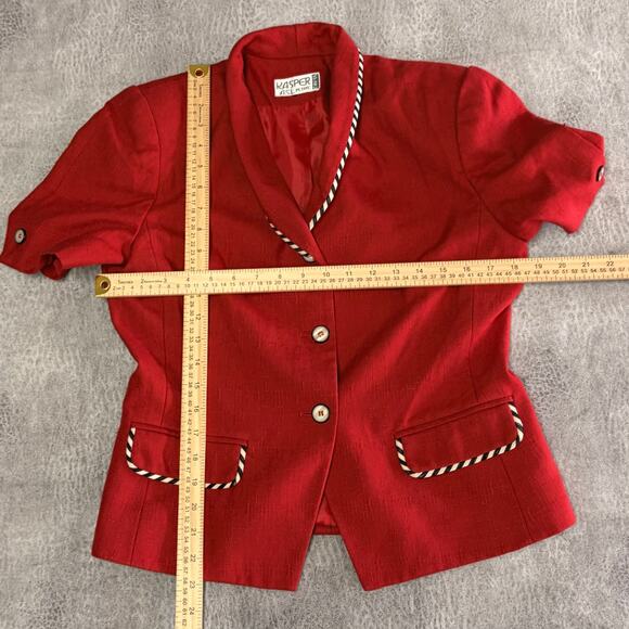 Vintage Kasper Structured Womens Top - Picture 3 of 5